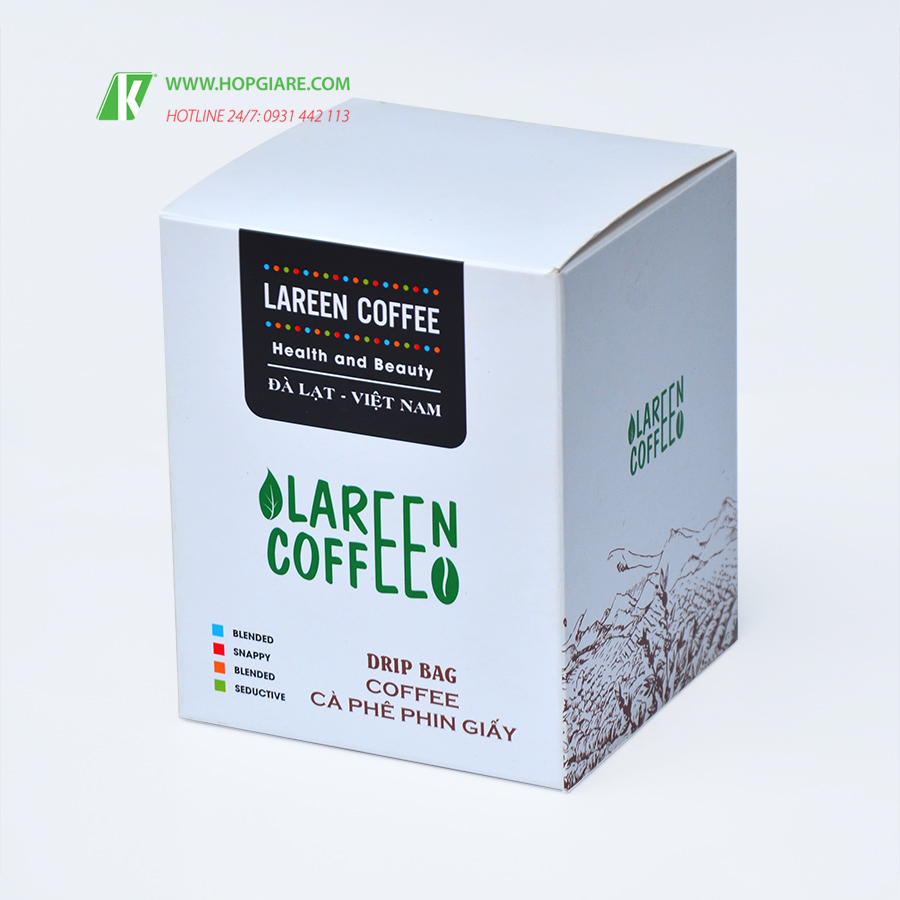hộp đựng cà phê lareen