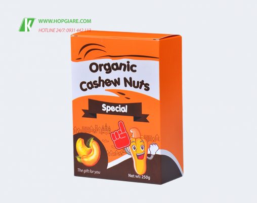 hộp đựng hạt điều 250g